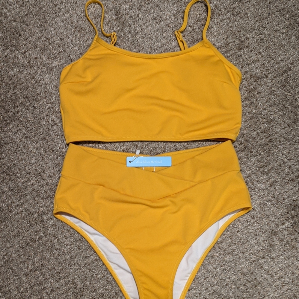 Popvil Yellow Bikini Set